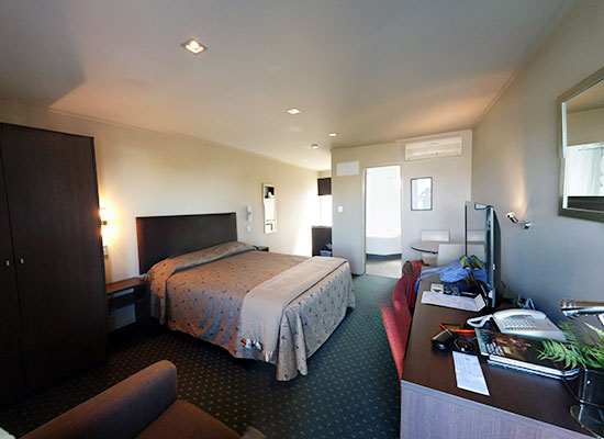 large bedroom with king bed