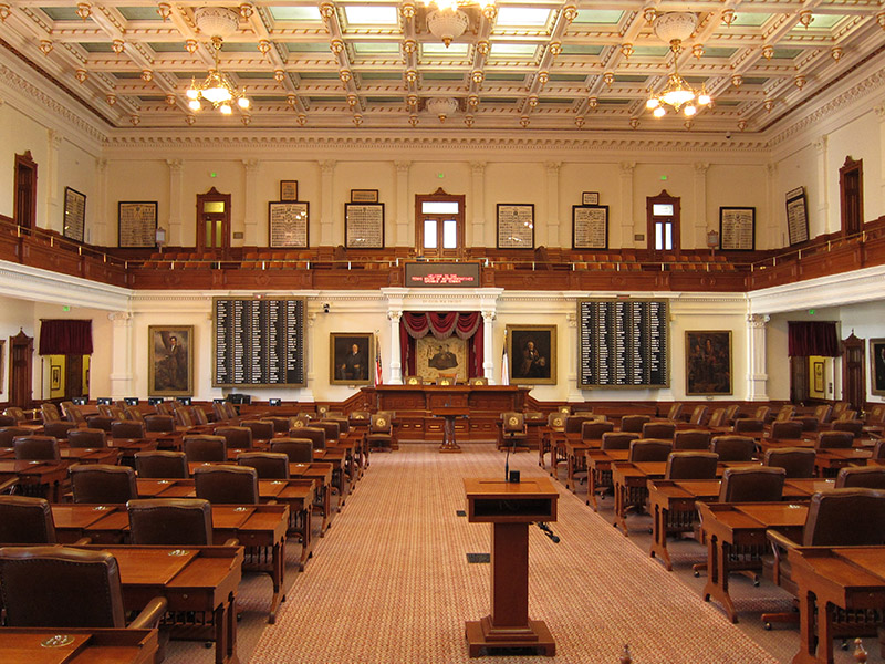 Texas Senate floor