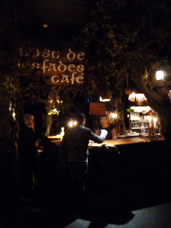 bosc de los fades cafe