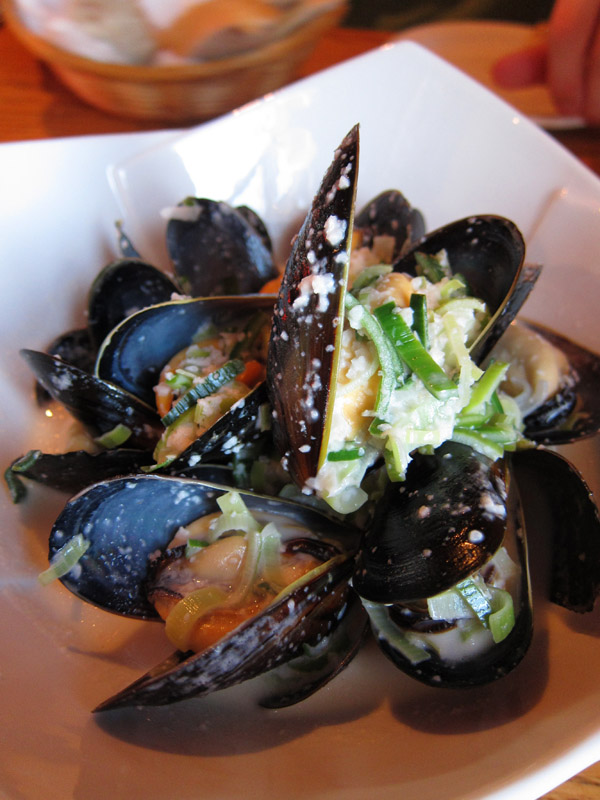 mussels!