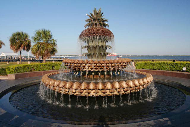 pineapple fountain