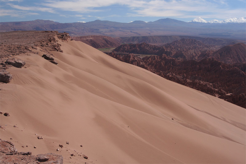 large dune in Valle de la Muerte