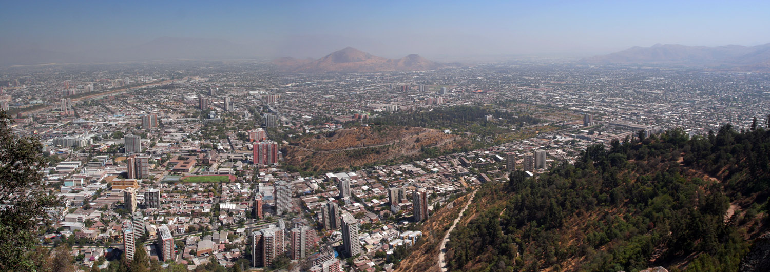 Santiago panorama