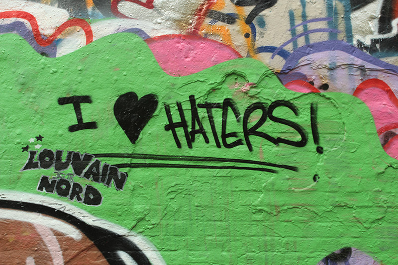 I love Haters!