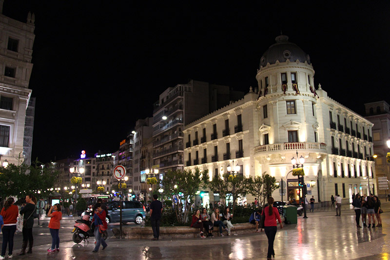 Granada at night