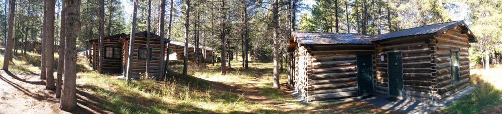 Colter Bay Village cabins