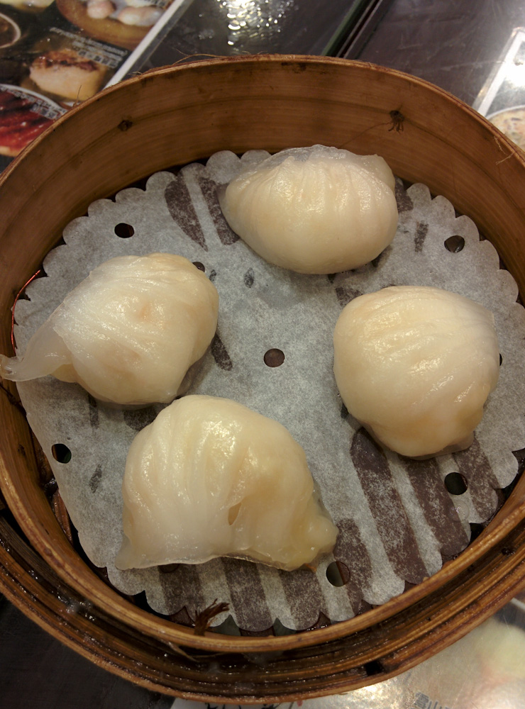 Ha Gao (shrimp crystal dumplings)