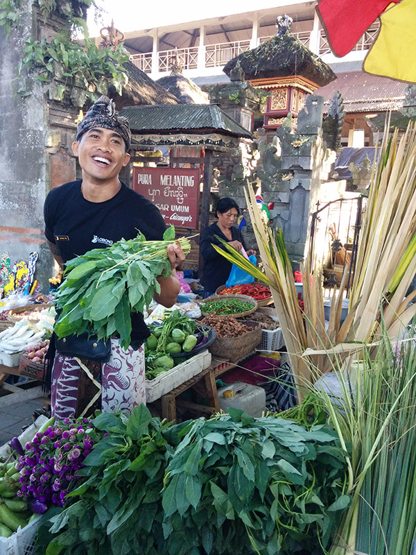 learning @ a local market