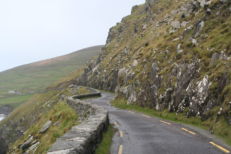 a two way road in Ireland