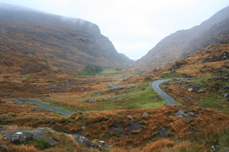 road though the Gap of Dunloe