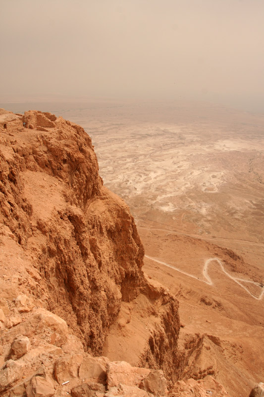 Masada cliffs