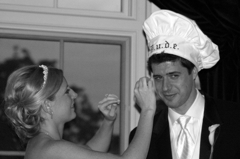 Michael nicely wearing his hat