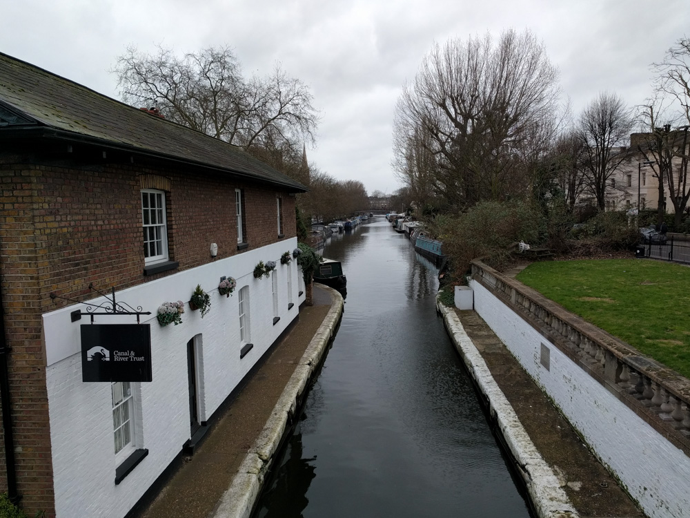 a moody day for walking around Little Venice