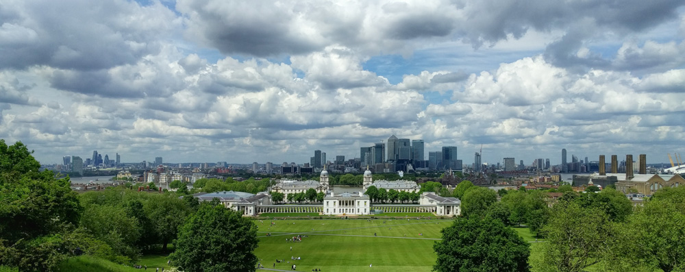 Greenwich from the observatory