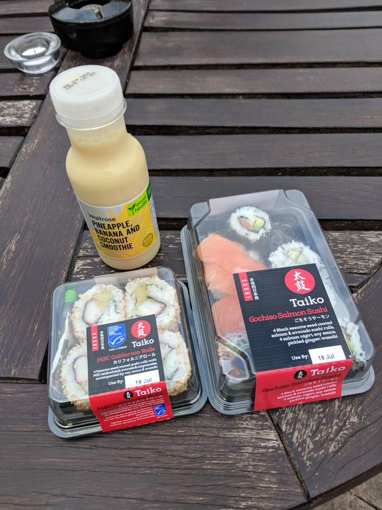 my lunch from Waitrose