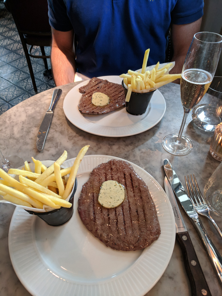 steak frites (so delicious) @ Cote Brasserie