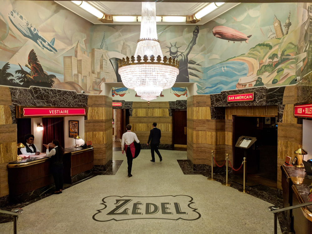 Zedel Brasserie entrance