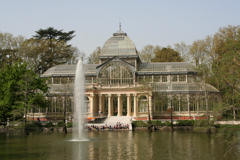 Palacio de Cristal in Retiro Park