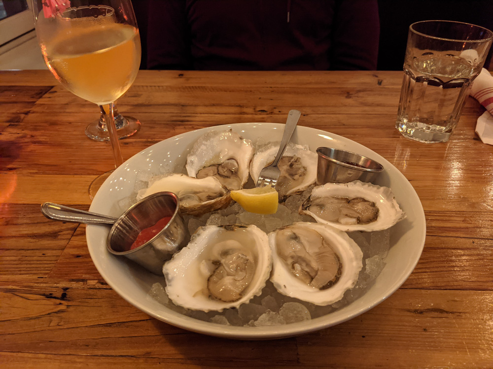 oysters @