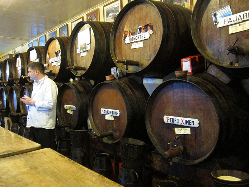 Sherry barrels