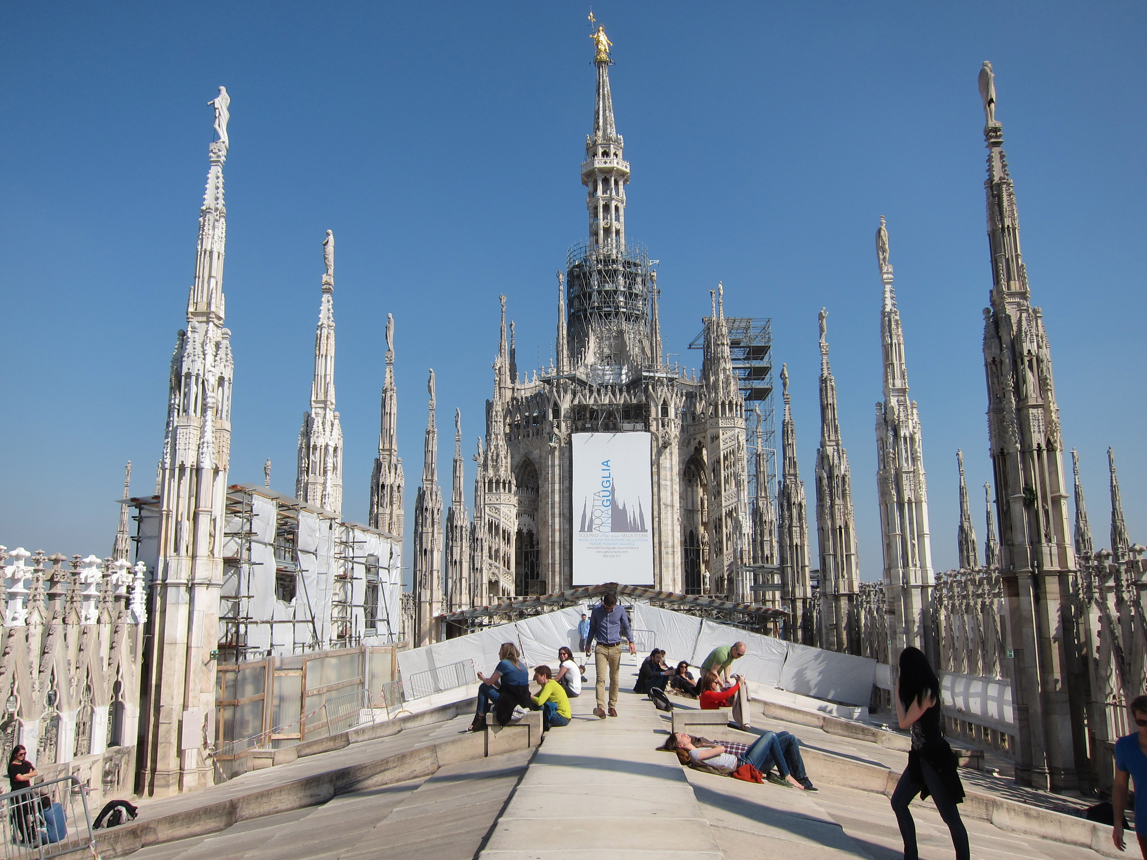 atop the Duomo