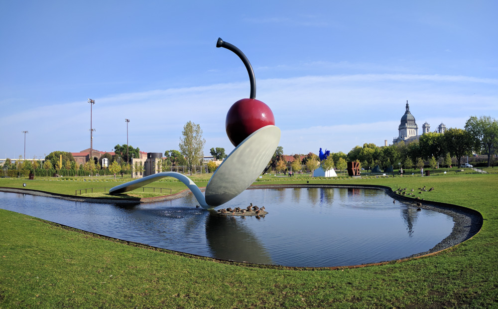 'Spoonbridge and Cherry' @ Minneapolis Sculpture Garden