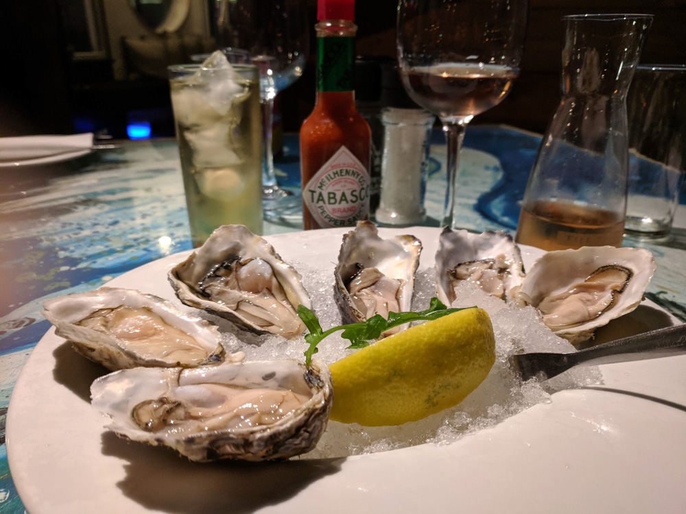 local oysters