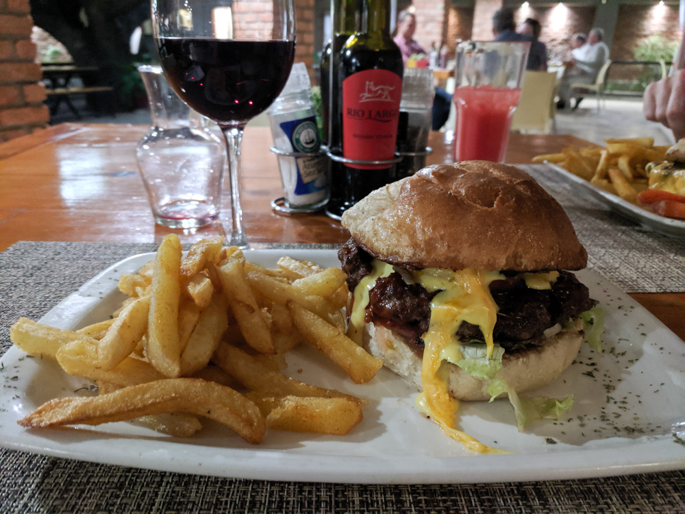 oryx burger @ Casa Forno