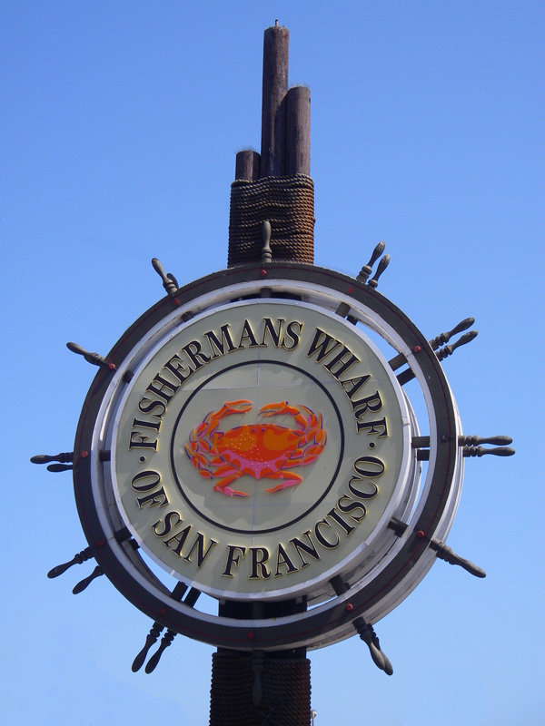 Fisherman's Wharf sign