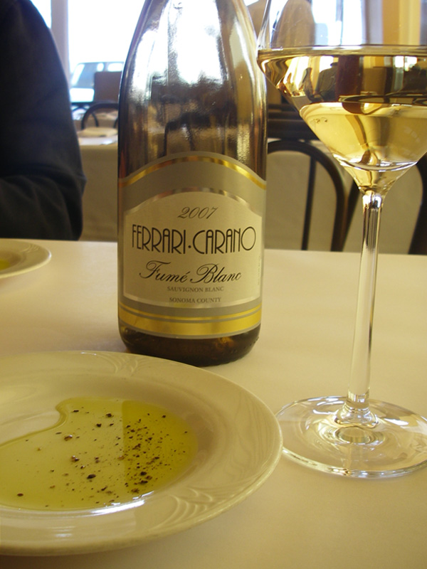 wine with lunch