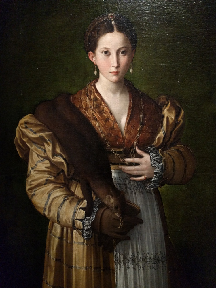 'Portrait of a Young Woman called 'Antea'' by Parmigianino