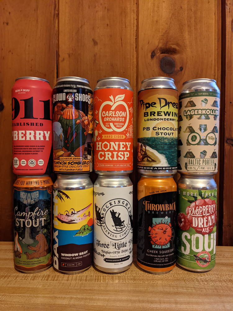 beer haul from Little Town Brews