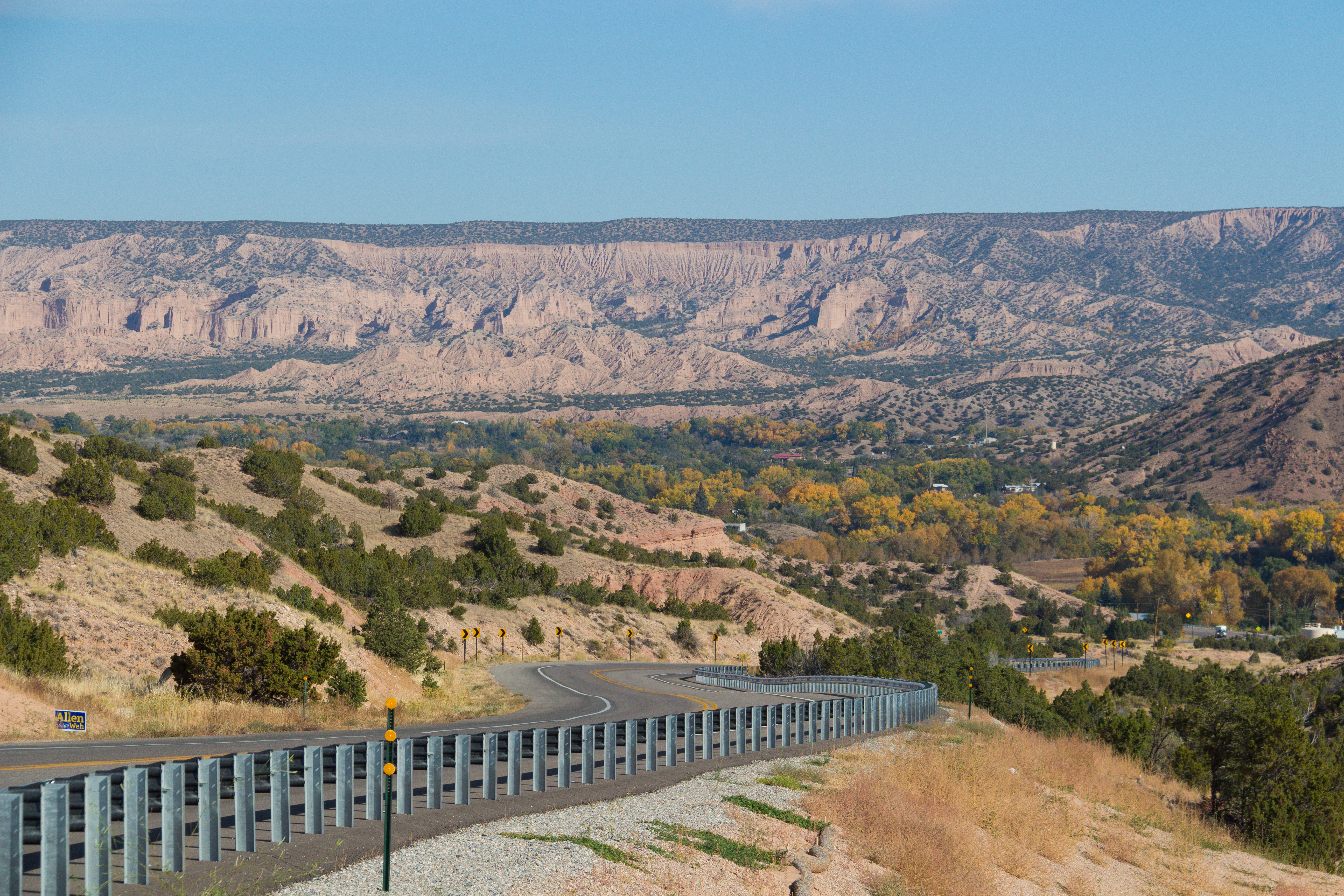 on the high road to Taos...