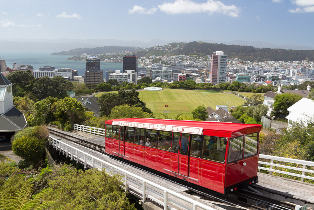 cable car @ Wellington Botanic Gardens