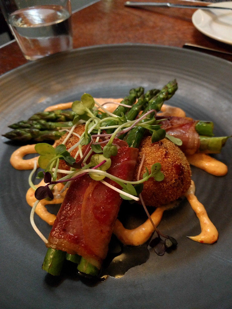 asparagus app @ Ford's Restaurant and Bar