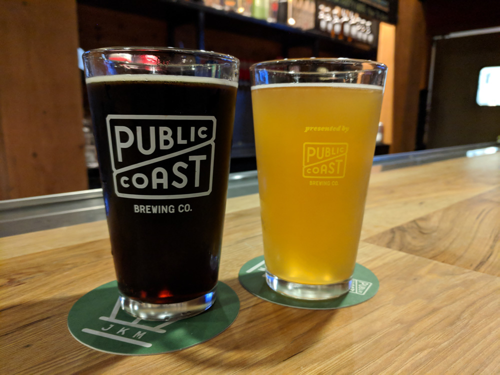 beers @ Public Coast Brewing