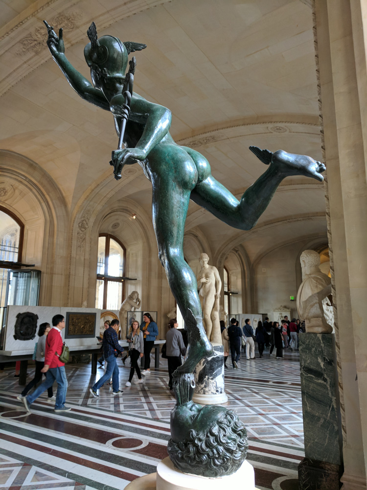 Louvre sculpture