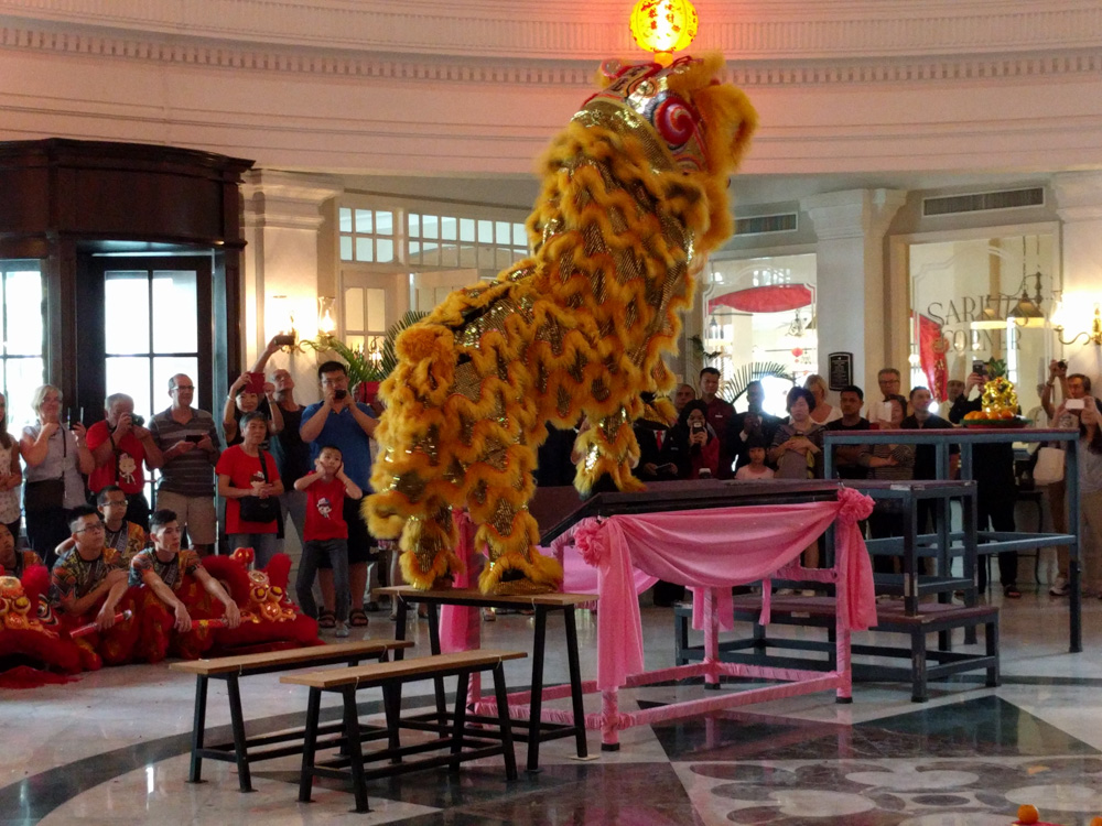 Chinese Lion Dance @ Eastern & Oriental