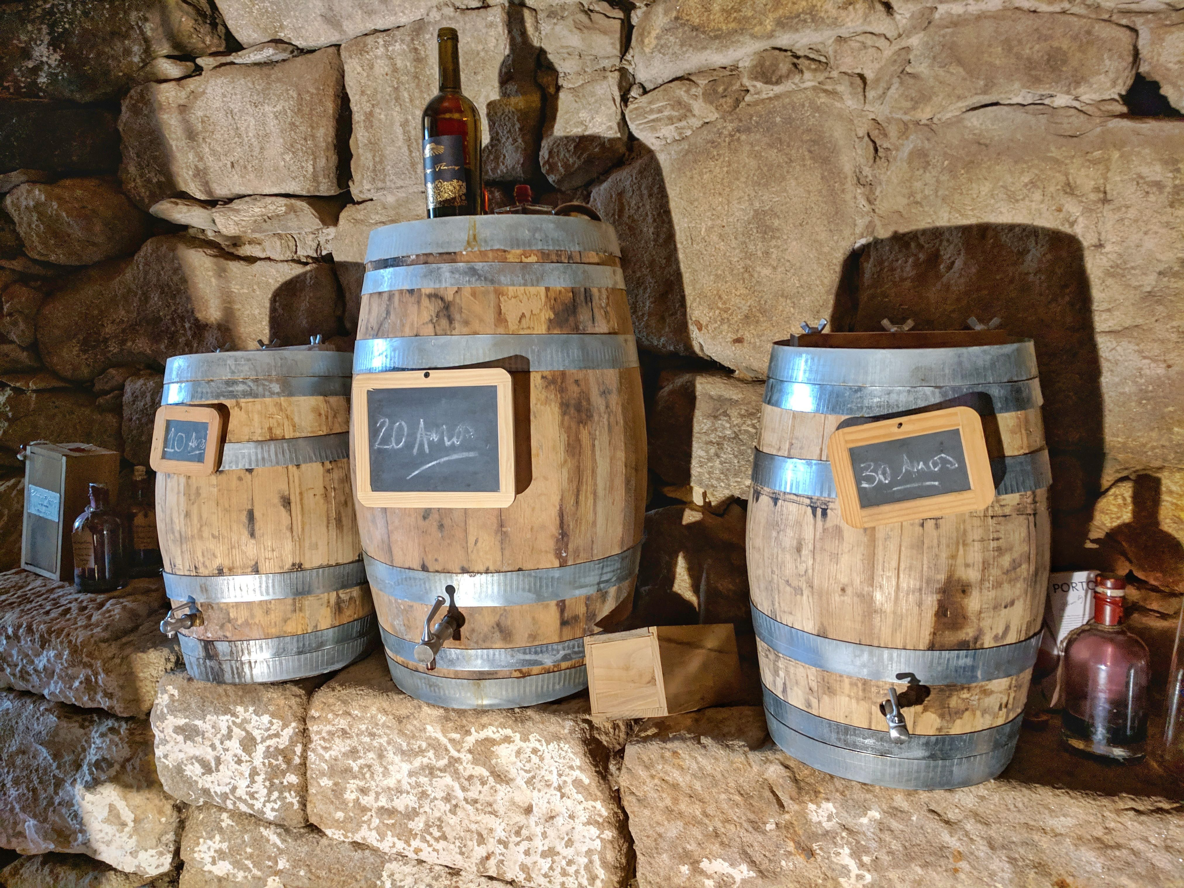 barrel tasting tawny ports @ Vintagetheory