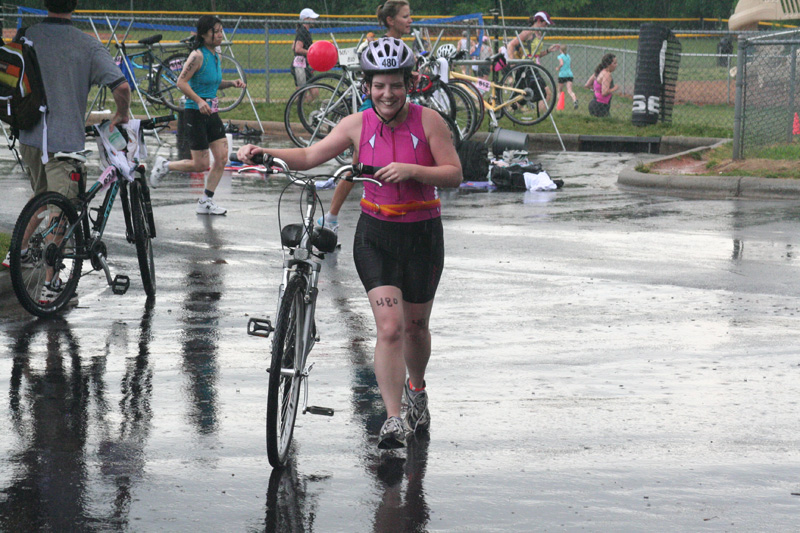 after the bike portion