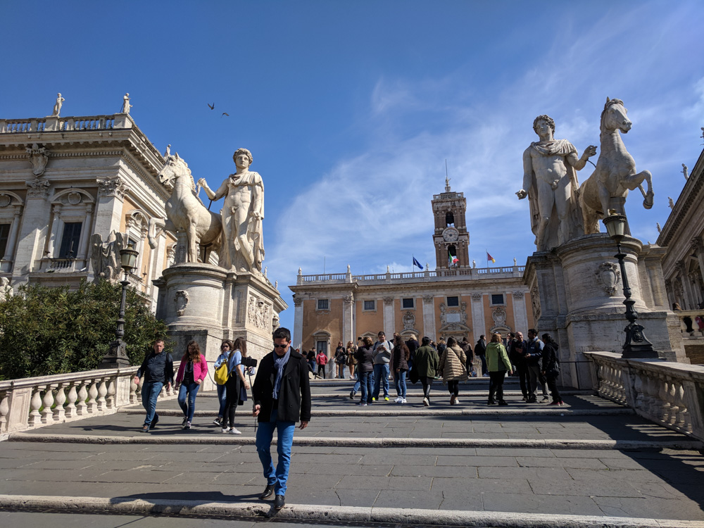 Michelangelo's Capitoline Steps