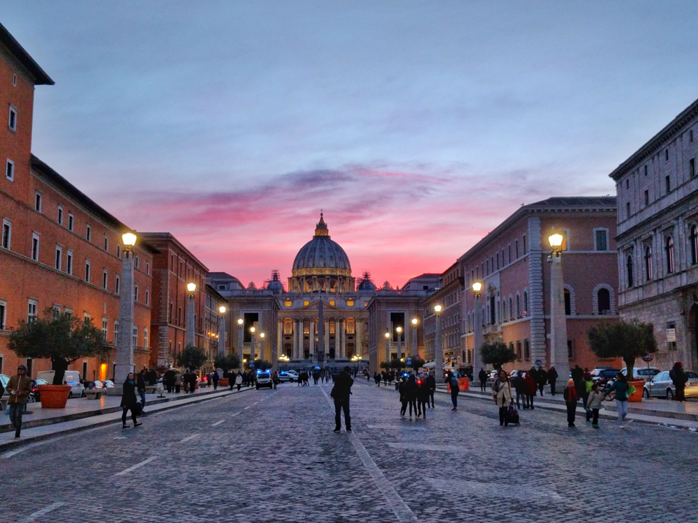 St. Peter's Basilica @ Sunset