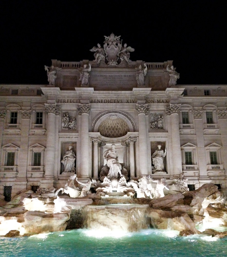 Trevi Fountain @ night
