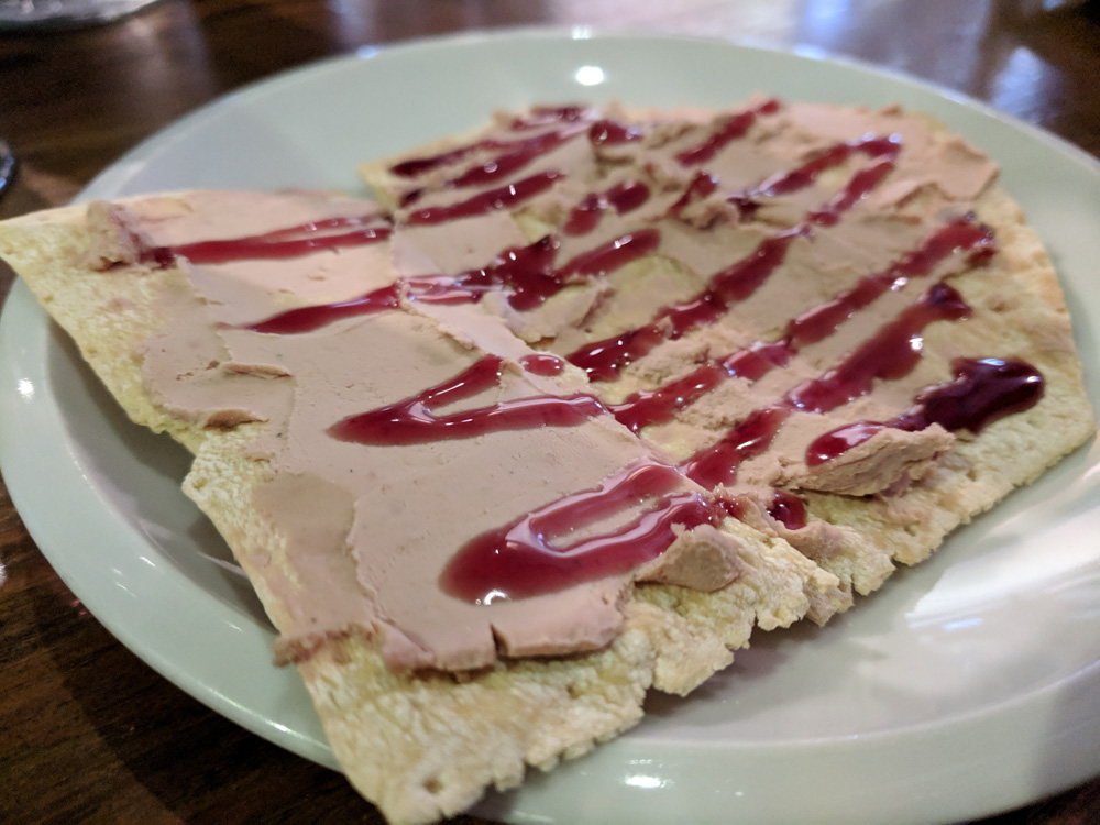 pate with jam