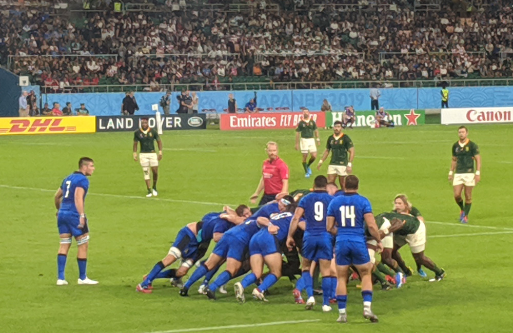 South Africa v Italy @ Rugby World Cup