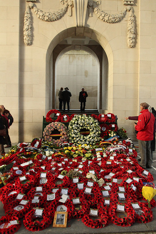 poppy wreaths for Armistice Day