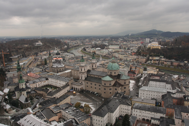 old town from the top of the fortress