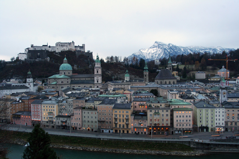 old town Salzburg @ sunrise