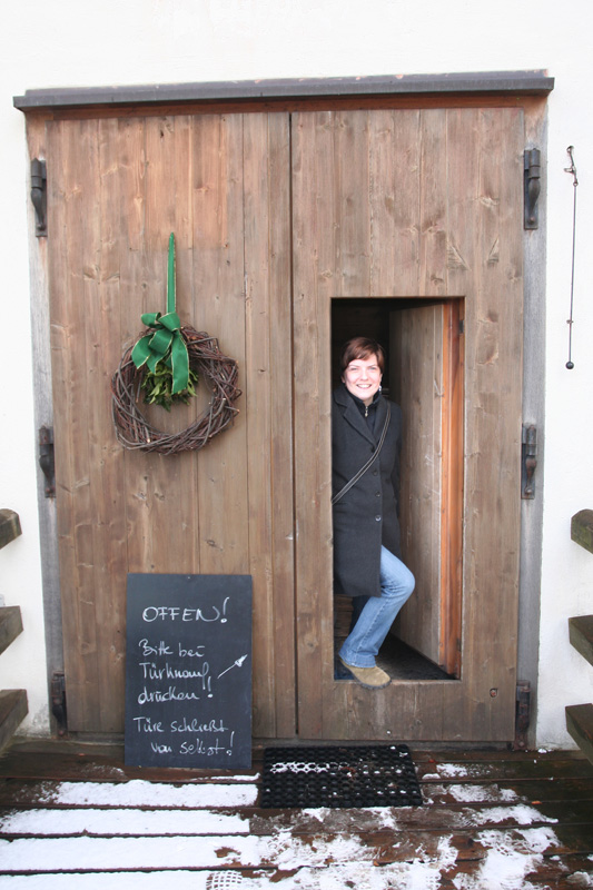 tiny door into Franziskischlossl