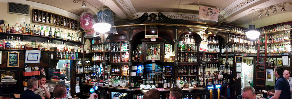 impressive selection of scotch @ Potstill